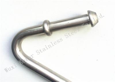 China Ferritic Stainless Steel Exhaust Pipe ASTM A268 10mm x 1.5mm / 12mm x 2.0mm for sale