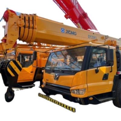 China Building Material Shops Factory direct sales of 25 tons used xcmg truck crane for sale