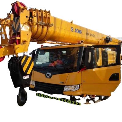 China Building Material Shops Cheap 50 ton XCMG used truck crane for sale