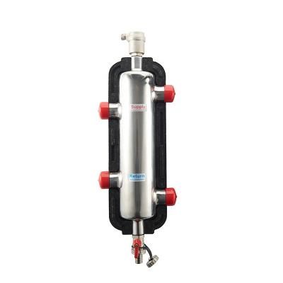 China Modern Underfloor Heating Stainless Steel Hydraulic Water Pressure Separator for sale