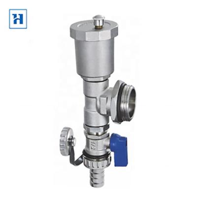 China Automatic General High Pressure Adjustable 1/2 Inch Air Vent Nickel Plated Brass Valve for sale