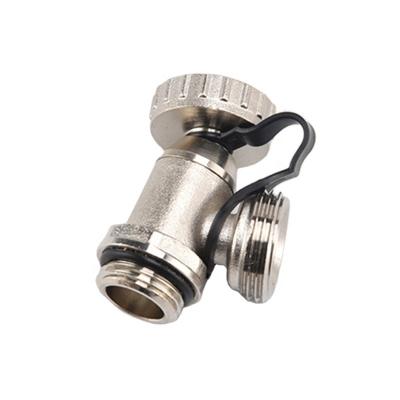 China H3009 Series General Heating Manifolds Drains Bolier Valve Brass Manifold Fitting for sale