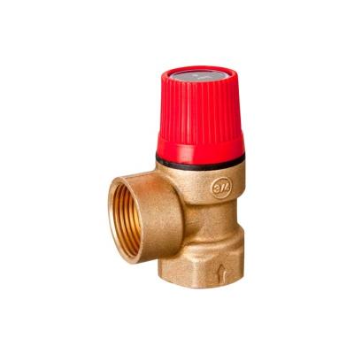 China General Brass Adjustable Thumb Boiler Safety Valve For Solar Water Heaters With Pressure Relief for sale