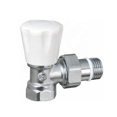 China General H6007 series 90 degree temperature control brass head thermostatic radiator valve for floor heating system for sale