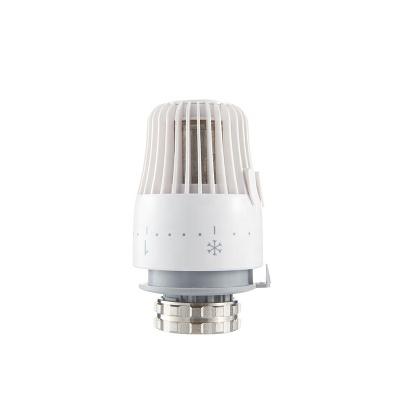 China Modern adjustable thermostatic radiator valve head M30X1.5 with liquid sensor for floor heating for sale