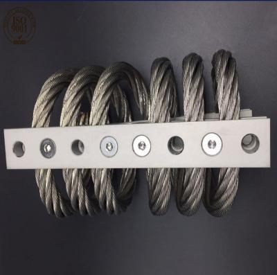 China Electrical Panel Wire Rope Vibration Isolator For Pumps for sale