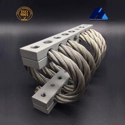 China Damping Wire Rope shock Isolator  Scaffolding Compressor Seismic Sensor for sale