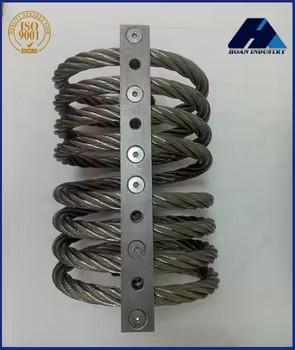 China Custom Design Complex Mechanical Systems Wire Rope Vibration Isolator JGX-0956D-72A for sale