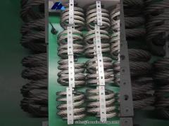 New wire rope vibration isolators