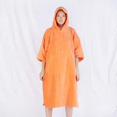 China Custom Adult Hooded Towel QUICK DRY Surf Poncho Beach Dry Poncho Changing Poncho for sale