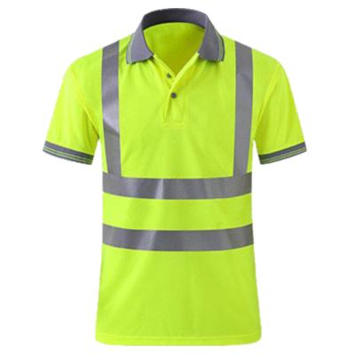 China Water Proof Wholesale OEM Manufacturer Security Force Hi Reflective Polo Shirt for sale