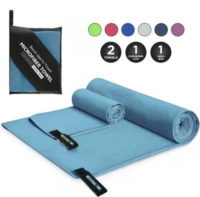 China Viable custom size printing logo color surfing towel swimming towel quick dry gym towel for sale