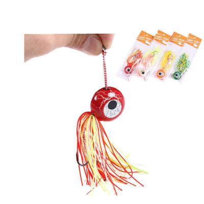 China Hot Selling Vivid Fish Action Saltwater Jig Skirt Buzz Swimming Jig 20g 40g 60g 80g 100g 120g Fishing Lure for sale