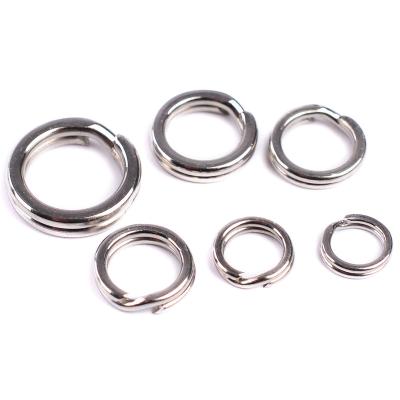 China General Fishing Stainless Steel Fishing Split Ring , Tackle Accessories For Fishing Lure for sale