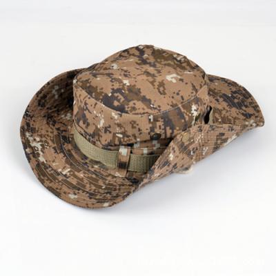 China Yiwu character travel outdoor sun protective bucket hat, fishing hat for hiking and boarding. for sale