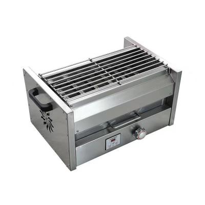 China Easily Assembled Easily Cleaned BBQ Electric Grill Smokeless Electric Grill Adjustable Height BBQ Grill for sale