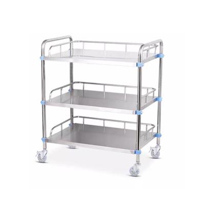 China Modern In China Manufacture Hospital Standard Emergency Medical Trolley Medical Nursing Cart for sale