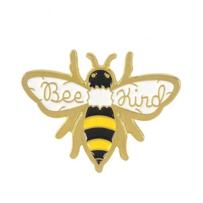 China Europe Cartoon Brooches Bee Shirt Bag Hat Clothes Pin Cute Pin Badge Fashion Gift Enamel Small for sale