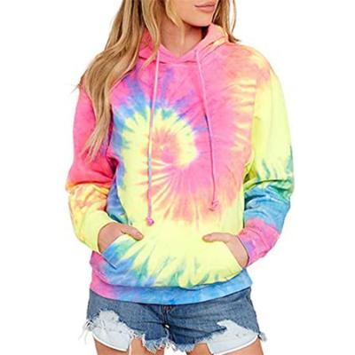 China Amazon Link Dye 2021 QUICK DRY Hoodie With Long Sleeves Pocket Women's Hoodies And Sweatshirts Hoodies for sale