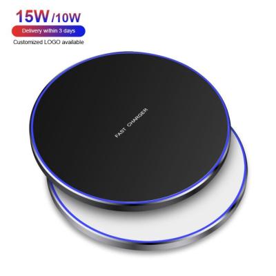 China Wireless Protection 15W Mobile Phone Smart Portable Fast Charger Charging Pad Without Wire iPhone 13 Max Wireless Chargers For pro for sale