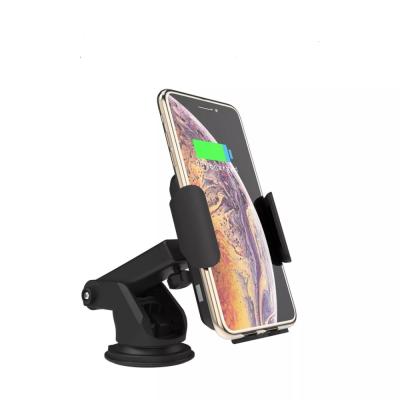 China 2019 Phone Holder Air Vent Car Air Vent Mount Dash Mount Car Windshield Wireless Charger 10w Fast Charging Wireless Charger for sale