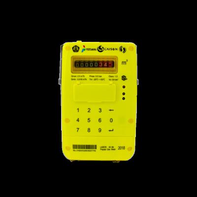 China AMI GPRS (PG2.5) G1.6/G2.5 Prepaid Gas Meter for sale