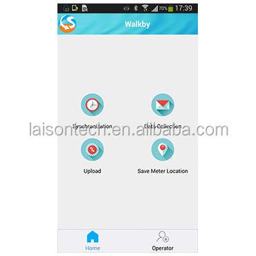 China STS Prepaid Water Meter APP: Aqua Radius for Walk-Through Aqua Radius Meter Data Collection for sale