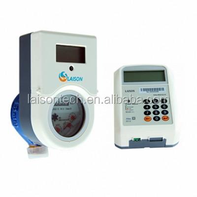 China Wireless Split Type STS RF Keypad Prepaid Water Meter LXSZ for sale