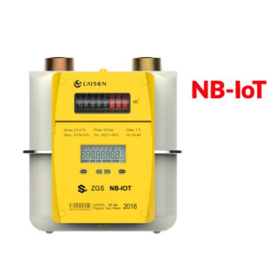 China AMI NB-IoT PG1.6/2.5 Prepaid Smart Gas Meter for sale