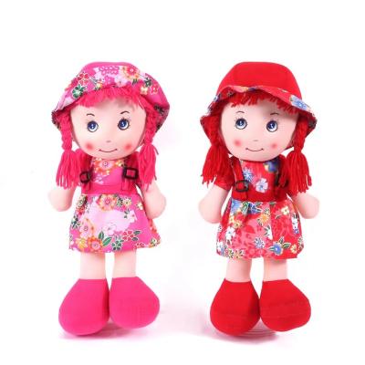 China Hot Selling Soft Custom Made Bibs Pattern Plush Doll High Quality Cheap Price Customizable Music for sale