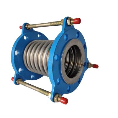 China Steam Pipeline Connection Compensator Flange Metal Expansion Joint Stainless Steel Bellows Equal for sale