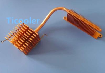 China Ticooler wholesale copper heat pipe heat sink for telecom equipment for sale