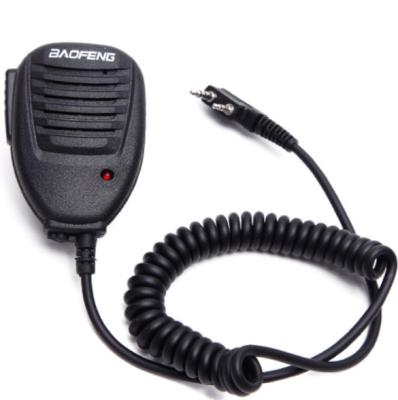 China Handheld Microphone Speaker Microphone for 888S UV-5R UV82 Walkie Talkie Hand Microphone for sale