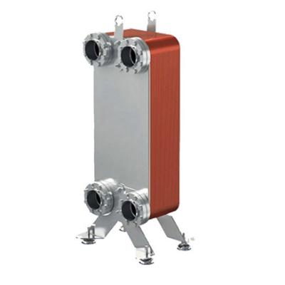 China Refrigeration Parts Environmental Protection Transfer Efficiency Stainless Steel 3HP Brazed Plate Heat Exchanger for sale