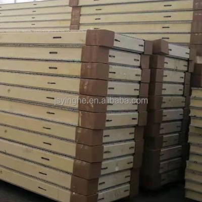 China 50mm To 200mm Eclectic PU Sandwich Panel For Cold Storage Room for sale