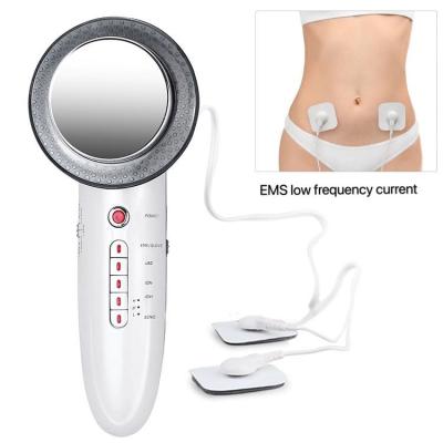 China Body Massager EMS Infrared Ultrasonic Ultrasound Slimming Fat Burner Cavitation Face Lift Tool Beauty Machine for sale