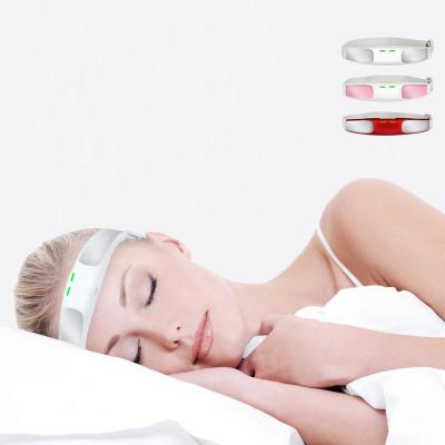 China 3 Head Multifunctional Micro Current Modes Adjustable Headache Relieving Machine Sleep Aid Massager for sale