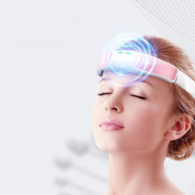 China Portable Electric Head Relieve Headache Instrument Sleep Massage Head Massager Therapy Device Relaxation Sleep for sale