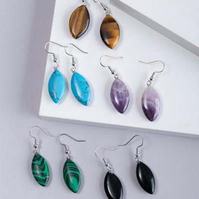 China NEW FASHIONABLE natural crystal earrings for sale