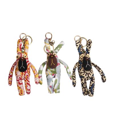 China AZOIC New Product Personalized Girl Bohemian Accessory Design Dog Animil Key Chain for sale