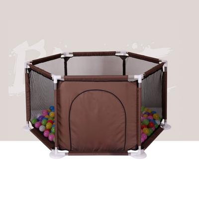 China Modern High Quality Portable Big Size Square Baby Pen Game Playard Plastic Baby Playpen for sale