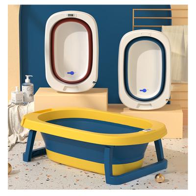 China Baby Child Swimwear Baby Tub Cleaning Foldable Portable Bathtub for sale