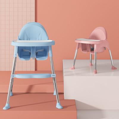 China Dining new design plastic baby umpire chair baby adjustable dining highchair 3 in 1 for sale