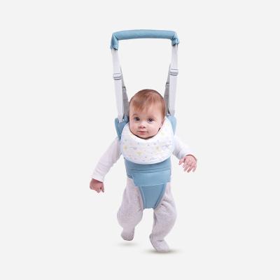 China Popular Infant Walking Learning Auxiliary Baby Walker Harness Safety Belt Little Kid Walking Leather Belt for sale