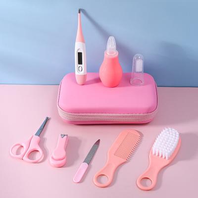 China Simple Baby Products Nail Clippers Care Manual Nasal Aspirator For Newborn Baby Gift Set for sale