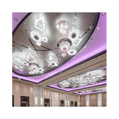 China Modern Customized Acrylic Decorative Lamp Crystal Led Modern Club Creative Villa Hotel Chandelier for sale