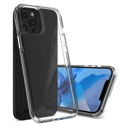 China Improted Pure PC Material For iPhone 6G 7G 8G plus 11 pro Max Transparent Shockproof Mobile Back Shell Cover Phone Case For Apple for sale