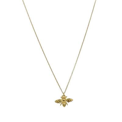 China 2022 Modern Minimalist Vintage TORY Woman Style 14K Gold Necklace Jewelry For Ladies for sale