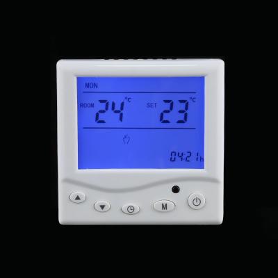 China Professional Flame Retardant Plastic Temperature Controller With Large LCD Screen For Home for sale