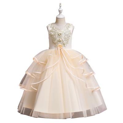 China Beautiful Tulle Fairy Children's Princess Spring Dress Girl's Breathable Soft Summer Clothing And Dress Dress for sale